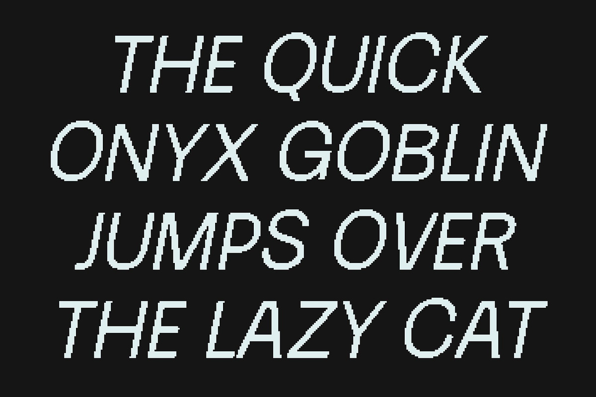 Ravio Pixel, a Sans Serif Font by Craft Supply Co. (Photo 7 of 8)