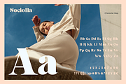 Sociolla, a Serif Font by Burntilldead (Thumbnail 6 of 13)