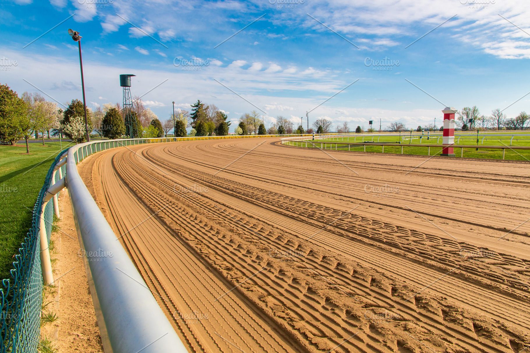 Horse race track., a Sports & Recreation Photo by Irina Moskalev