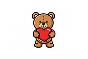Cute Teddy Bear Love Vector Bundle, an Illustration by Designs_River (Thumbnail 28 of 51)