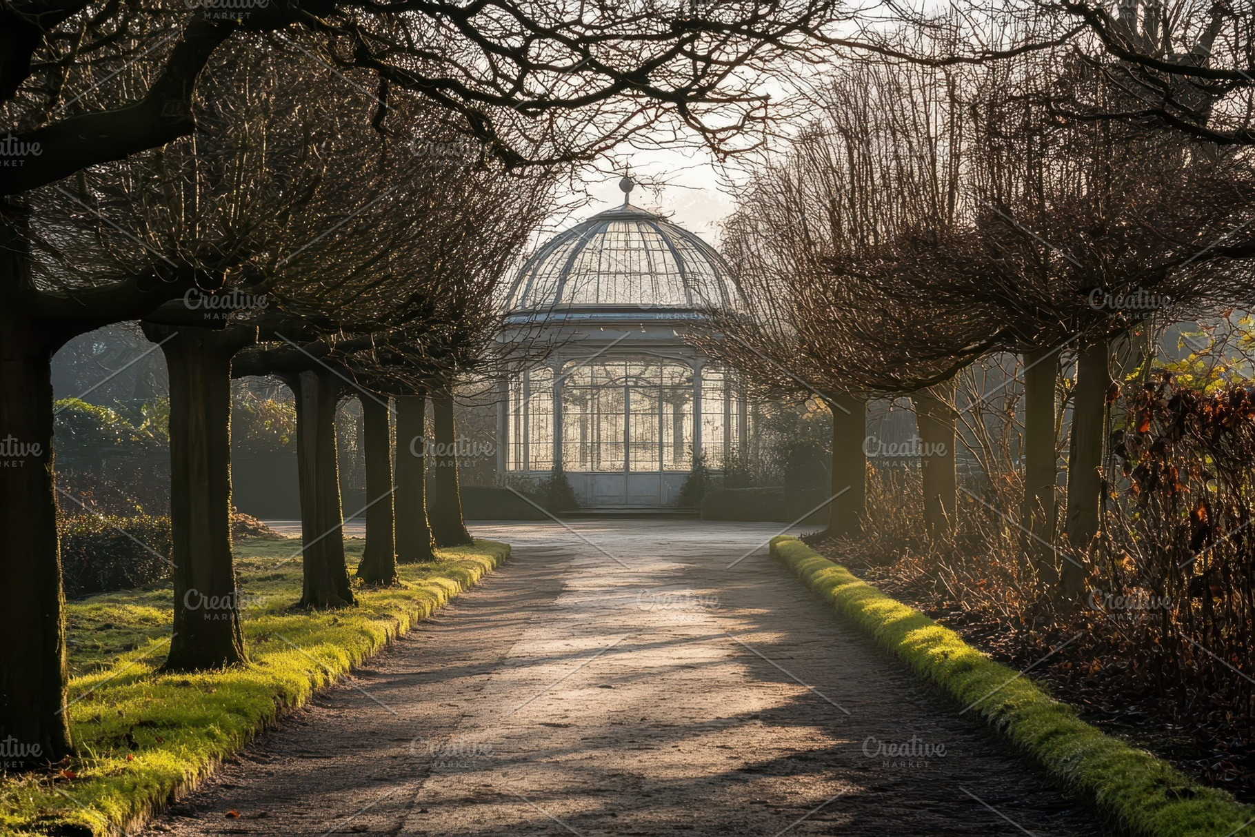 Chiswick House Conservatory surround, a Photo by Pavel_design