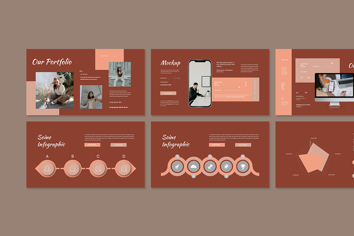Soine Creative Presentation Template, a Presentation Template by Analogous Temp (Photo 4 of 5)