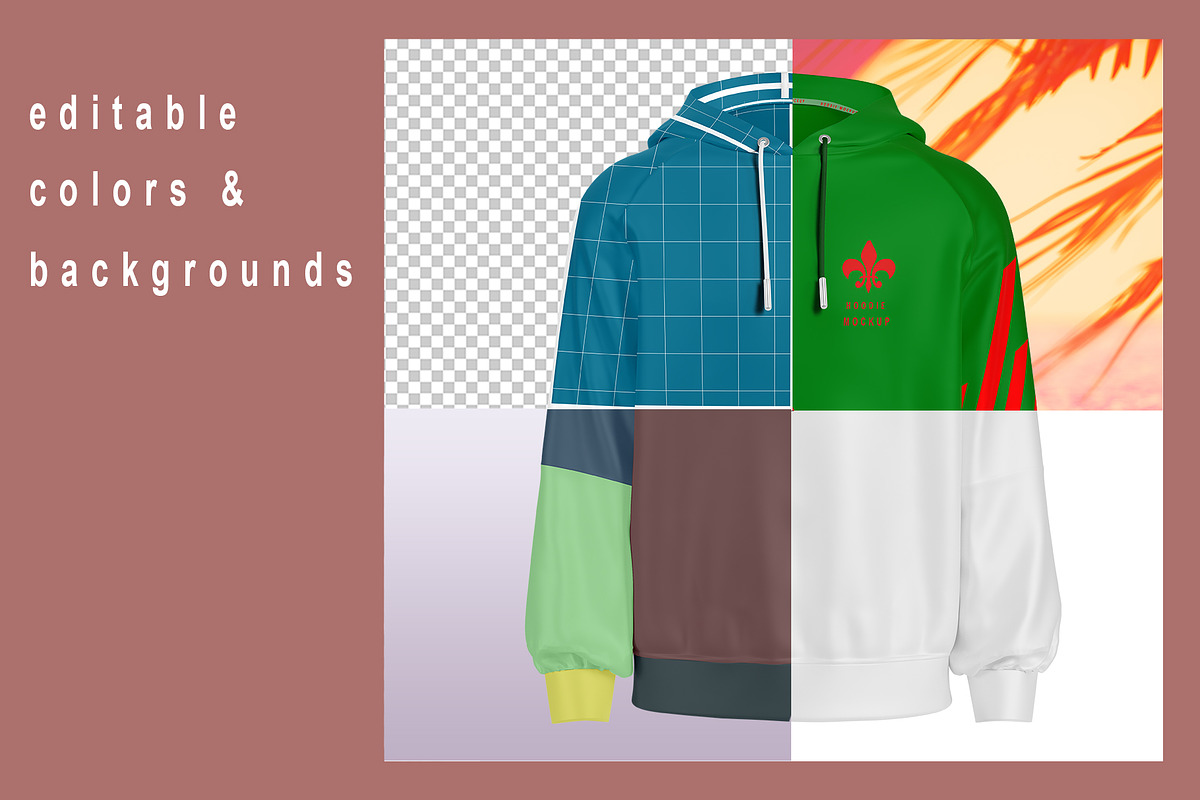 Hoodie Mockup, an Apparel Mockup by moqirynart (Photo 7 of 8)