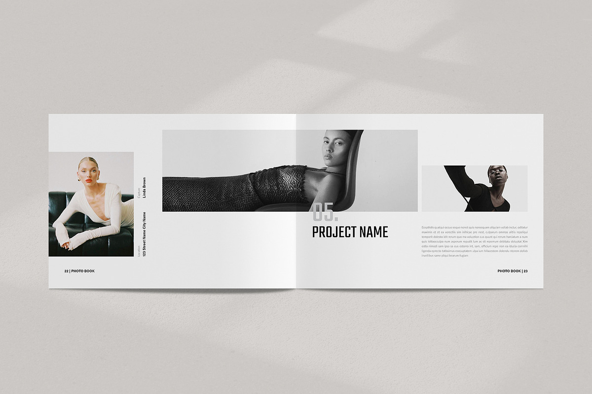 Minimalist Photo Book Landscape, a Brochure Template by NorthPeak (Photo 9 of 18)