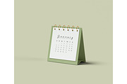 Set of rectangle calendar mockup, a Product Mockup by mockupocka (Thumbnail 3 of 12)