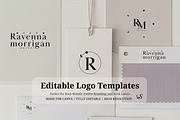 Author Logo Canva Templates, a Branding & Logo Template by Little Creative Scribbles (Thumbnail 2 of 11)