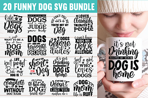 Funny Dog SVG Bundle