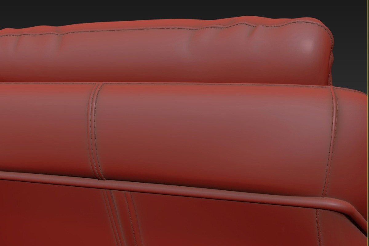 METL LOUNGE CHAIR Industry west, a Furniture 3D Model by NOMODOL (Photo 11 of 11)