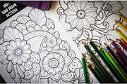 Creative flowers, a Decorative Illustration by Julia_Snegireva (Thumbnail 4 of 5)