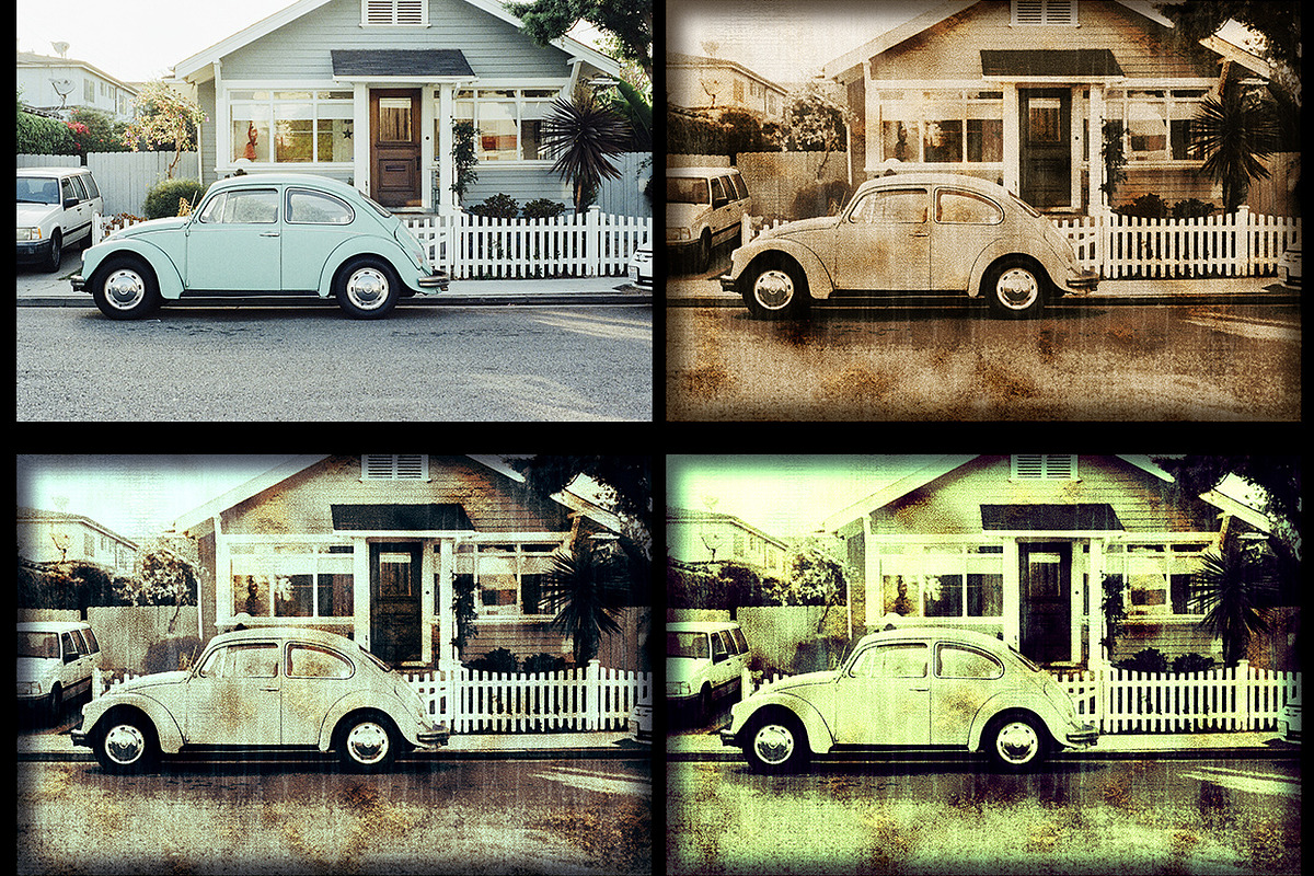 Old Fashioned Grunge Photoshop Actio, an Action Add-On by Kseniya-Omega (Photo 7 of 8)