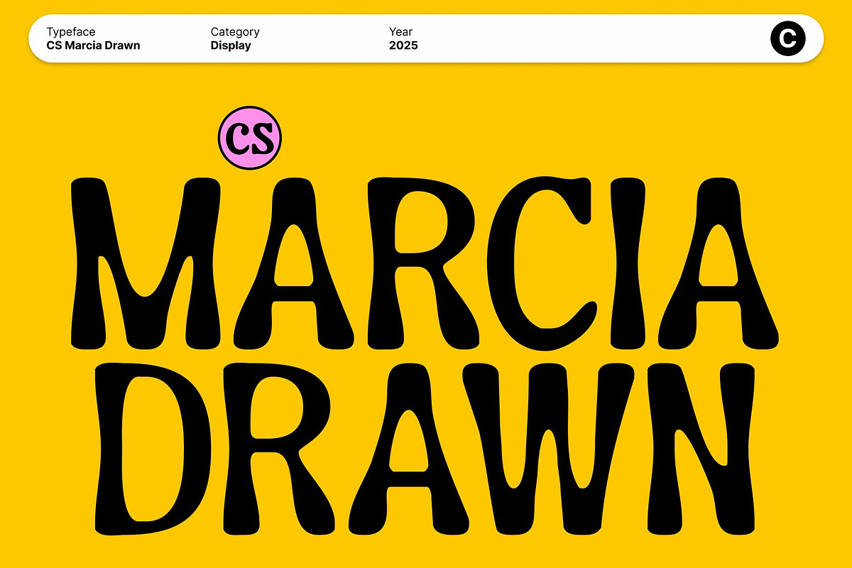 CS Marcia Drawn, a Sans Serif Font by Craft Supply Co. (Photo 1 of 8)