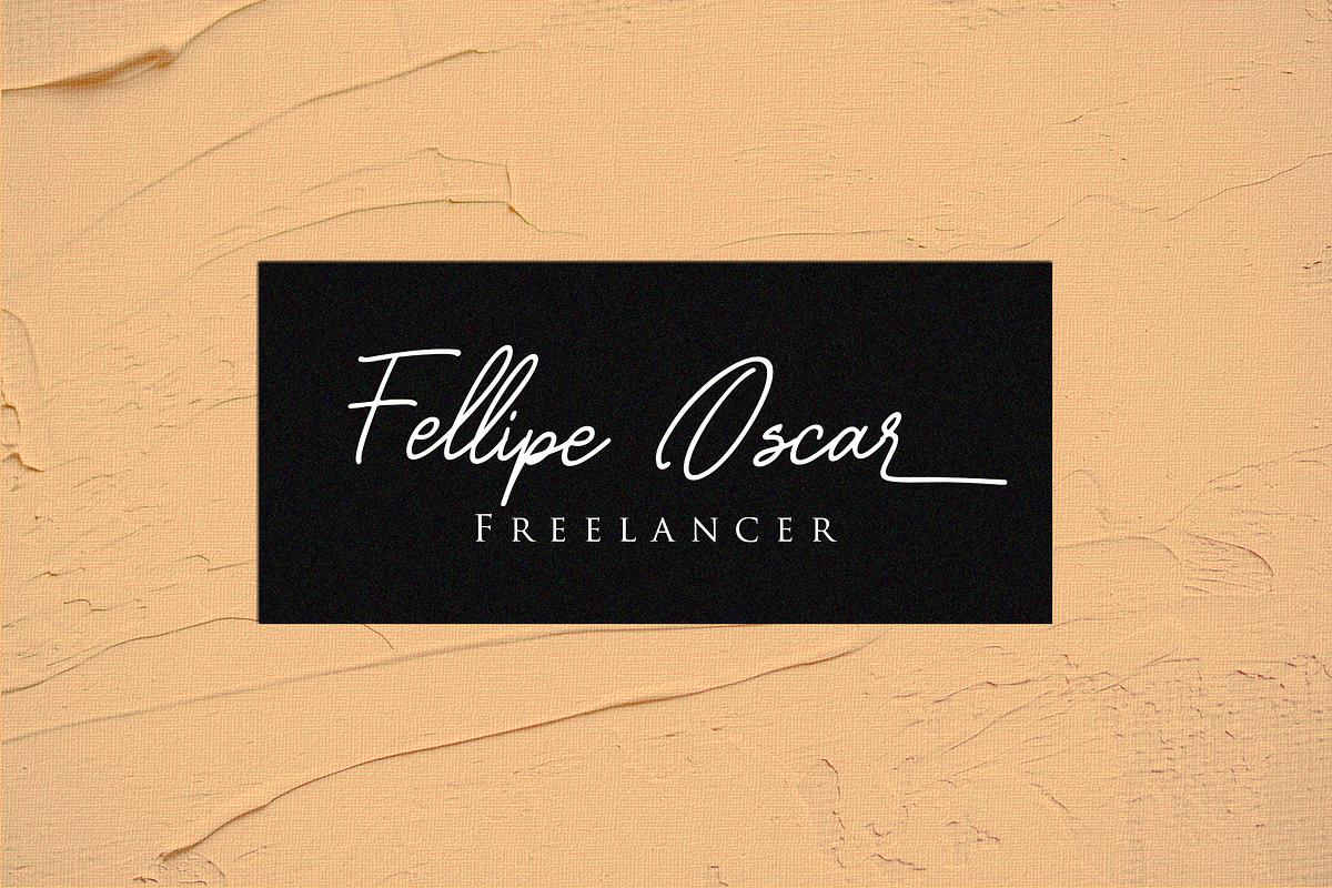 Graciast - Signature Font preview 3