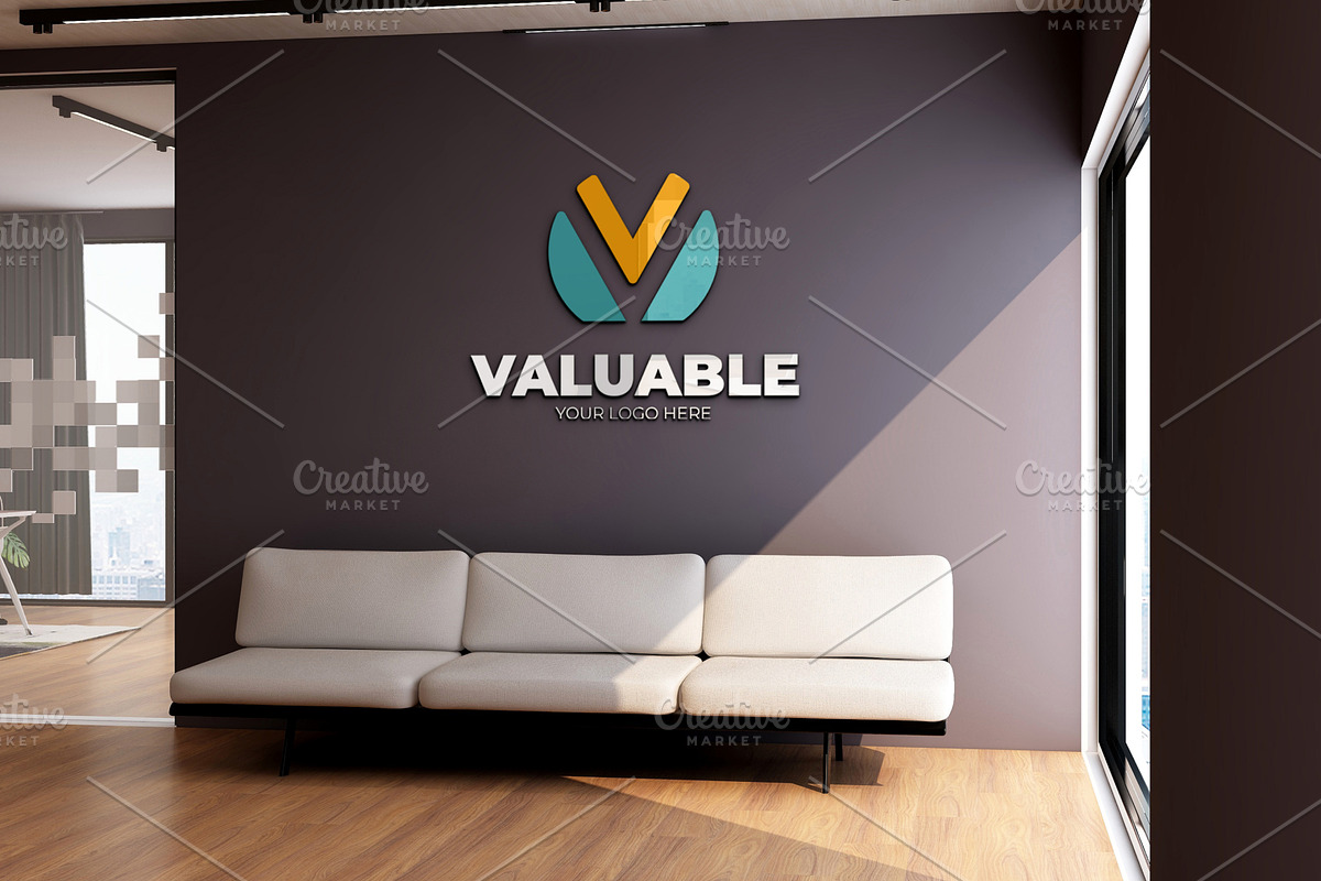 PSD Office Lobby Waiting Room Mockup, a Product Mockup by Ayy (Photo 5 of 21)