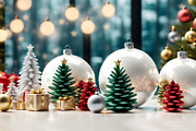 Christmas shape ball decor, a Background Photo by AlexZeL (Thumbnail 2 of 4)