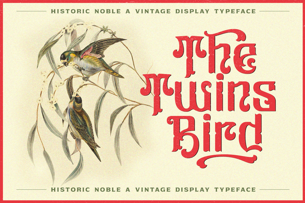 Historic Noble - Vintage Display, a Font by Typeskets (Photo 3 of 8)