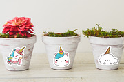 Unicorns Sticker Pack, an Object Graphic by natalisart (Thumbnail 4 of 5)
