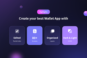 Mobile Wallet UI Kit