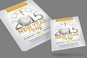 New Year Party Flyer, a Flyer Template by Nathan Knight Design (Thumbnail 2 of 2)