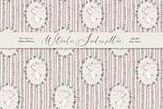 Bunny Card & Seamless pattern, a Pattern Graphic by SirenaArt (Thumbnail 1 of 11)