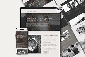 Wix Wedding & Photography Website, a Wix Template by Sky Dore Design