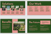 Peaches and Green PPT Presentation, a Presentation Template by The Impact Edit (Thumbnail 2 of 2)