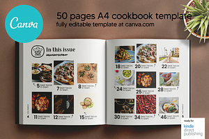 Mexican Recipes Canva Template Squar