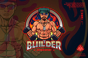 Fitness And Gym Logo, a Branding & Logo Template by Kongstones_std (Thumbnail 1 of 6)