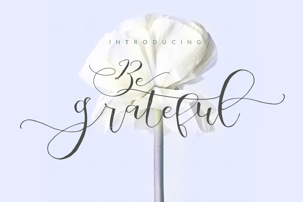 Be Grateful Script
