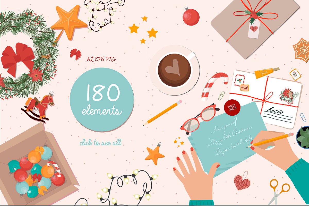 Christmas Advent Calendar, a Seasonal Illustration by Mio Buono (Photo 2 of 11)