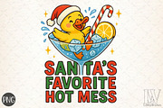 Santa's Hot Mess - Christmas Drink P, an Illustration by Libby Wishes (Thumbnail 1 of 5)
