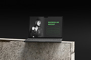 MACBOOK AIR MOCKUP, a Mac Mockup by safrizalstudio (Thumbnail 3 of 4)