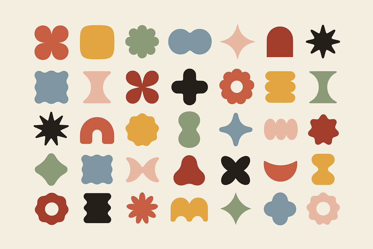 Dollop: Naive Shapes Kit, an Object Graphic by pixelbuddha.net (Photo 2 of 6)