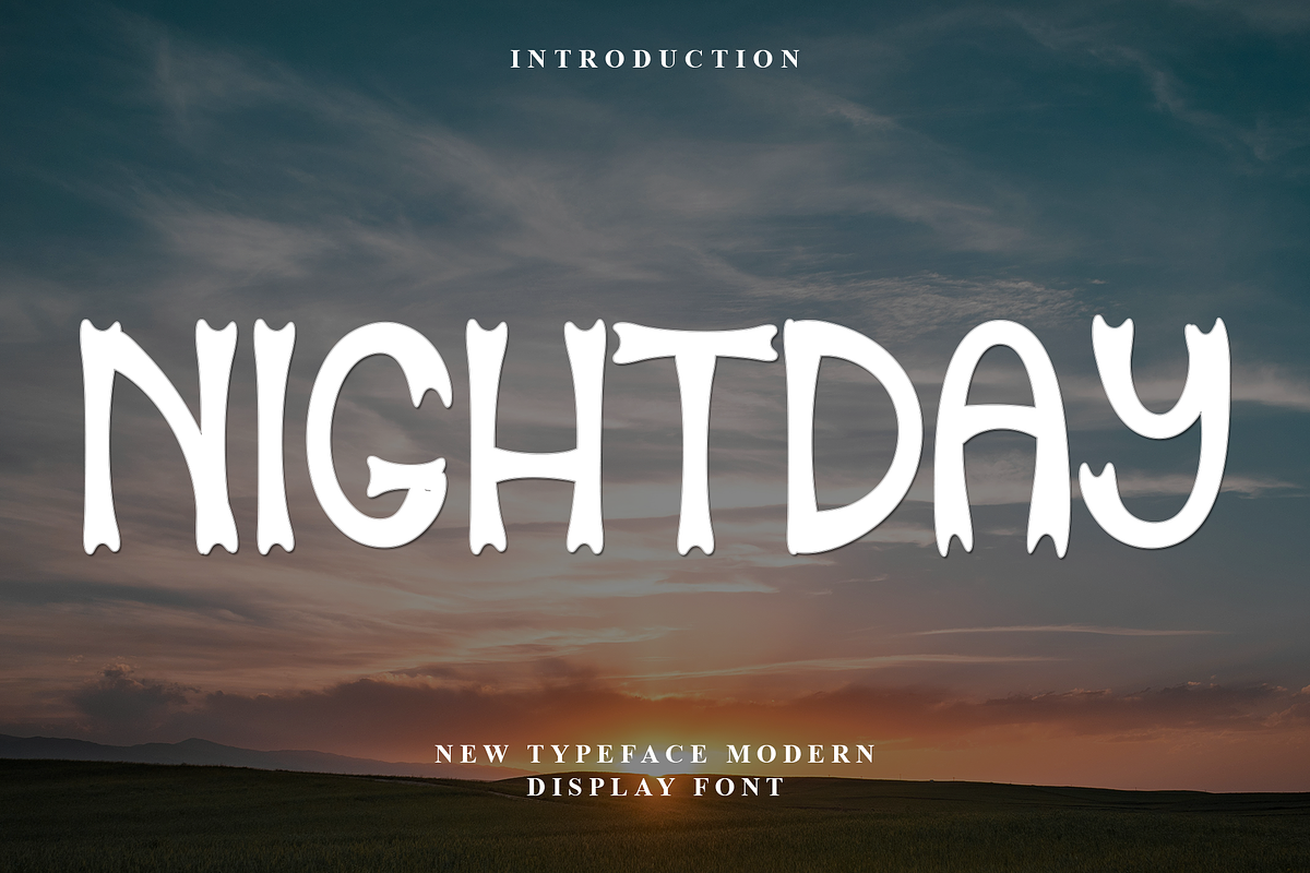 Nightday, a Script Font by FreshTypeINK (Photo 1 of 8)
