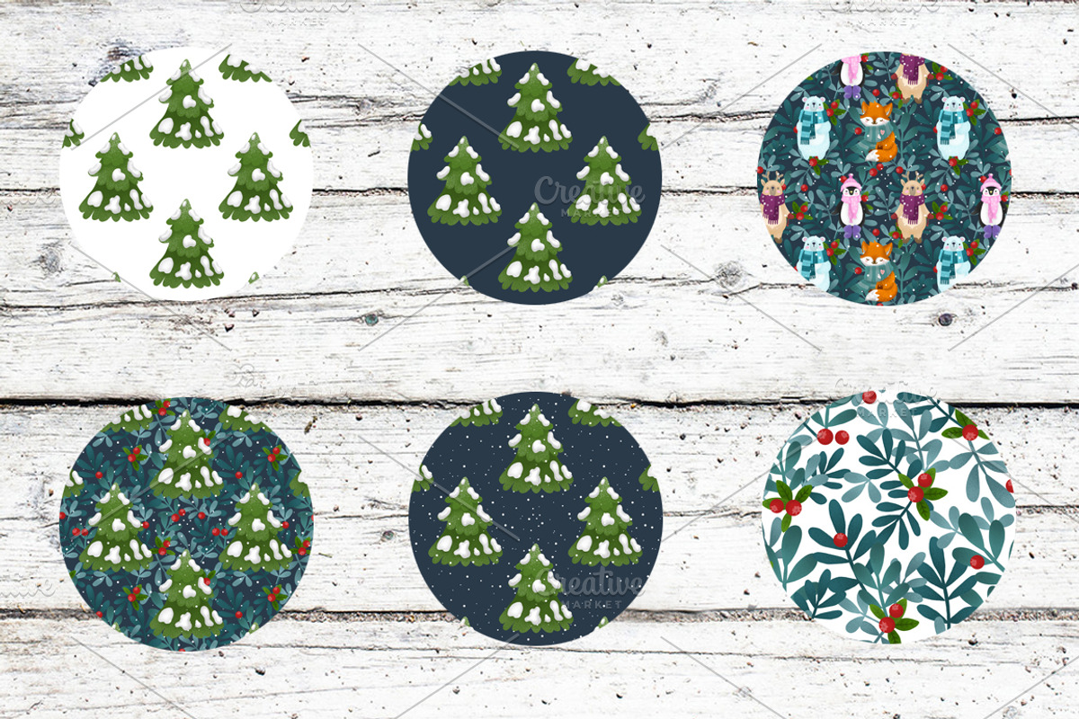 Winter collection., a Pattern Graphic by Vavavka (Photo 8 of 10)