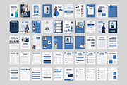 Blue Ebook Workbook Canva Template, a Marketing Template by Anna Design Studio (Thumbnail 7 of 11)
