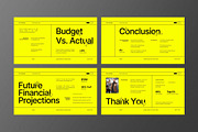 Yellow Financial Report PPT, a Presentation Template by Aiyari Graphic (Thumbnail 5 of 5)