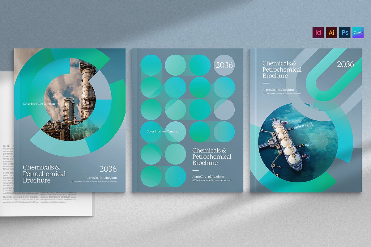 Modern Industry Brochure Cover Templ, a Brochure Template by BrandPacks (Photo 1 of 6)