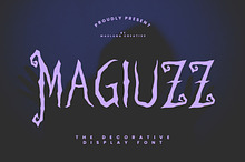 Magiuzz Decorative Display Font
