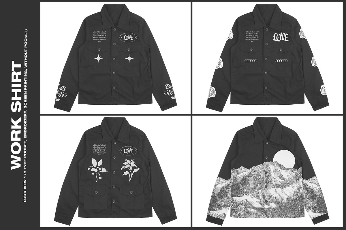 Work Shirt - Mockup, a Shirt Mockup by DaldSgh (Photo 2 of 11)