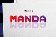 MANDALIKA, a Sans Serif Font by da_only_aan (Thumbnail 1 of 5)