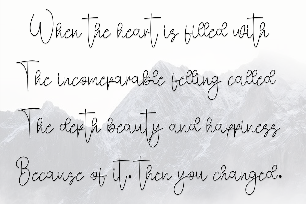 Coffee Elegant, a Handwritten Font by InermediaSTUDIO (Photo 3 of 8)