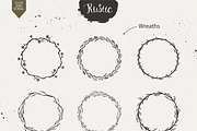 RUSTIC wedding collection, a Texture Illustration by OlgaAlekseenko (Thumbnail 4 of 6)