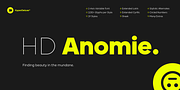 HD Anomie, a Sans Serif Font by HyperDeluxe (Thumbnail 1 of 13)