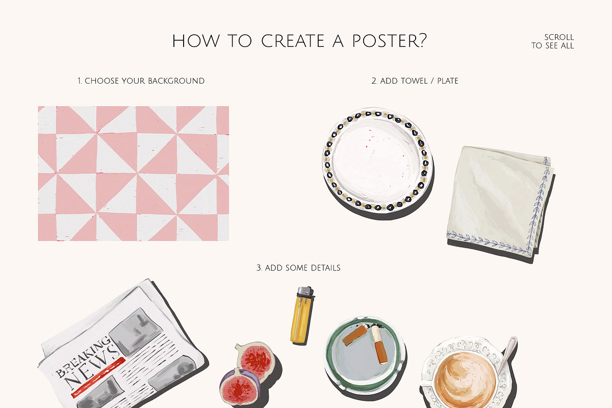 MODERN POSTERS creator kit, a Decorative Illustration by Yuliia Lashevska (Photo 10 of 12)