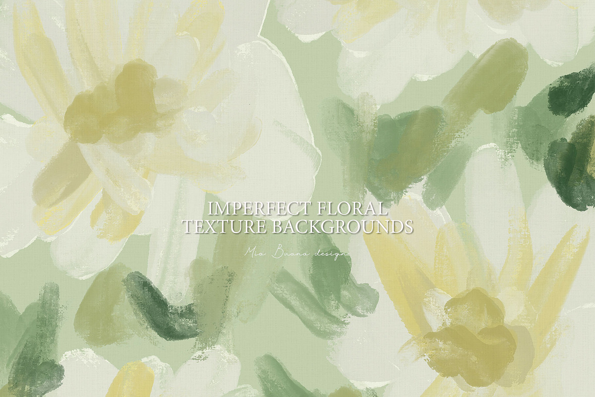 Floral Texture Backgrounds Pack, a Background Graphic by Mio Buono (Photo 11 of 17)