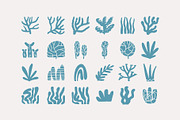200+ OCEAN CLIPARTS - HAND DRAWN, a Seasonal Illustration by JuDesign (Thumbnail 5 of 23)
