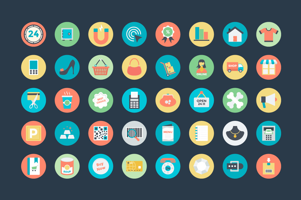 100+ Shopping and Commerce Icons, a Duotone Icon by Vectors Market (Photo 3 of 4)