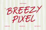 CS Breezy Pixel, a Handwritten Font by Craft Supply Co. (Thumbnail 1 of 8)