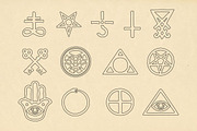Symbols of the Occult, an Object Graphic by Mo–ds (Thumbnail 5 of 5)