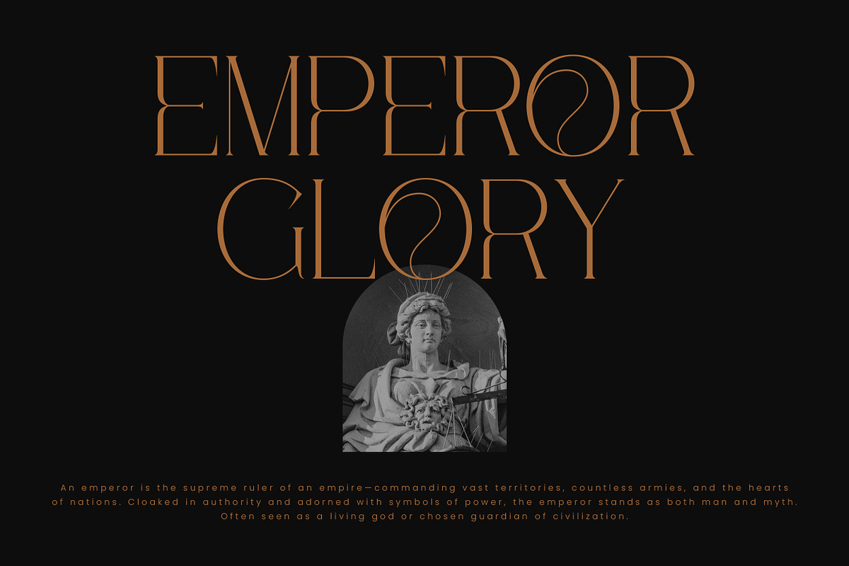 Ozean | Luxury Serif Font, a Serif Font by Mahesans Co (Photo 5 of 10)